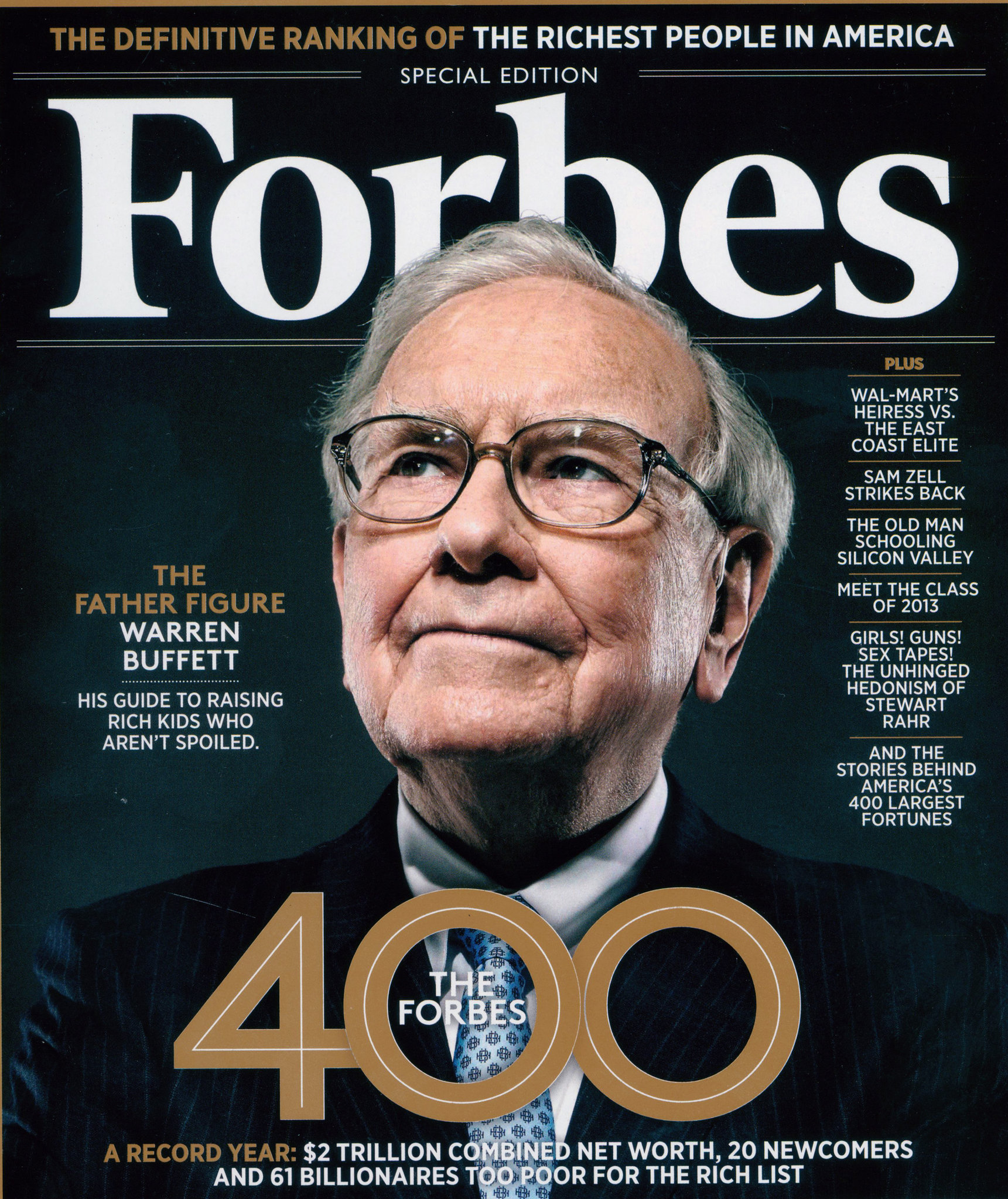Example Forbes cover feature placed by Instant Press