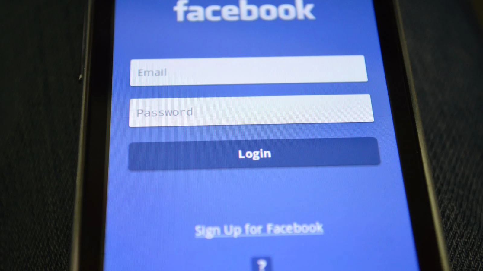 Smartphone login screen, a reminder that your audience lives on a platform you rent