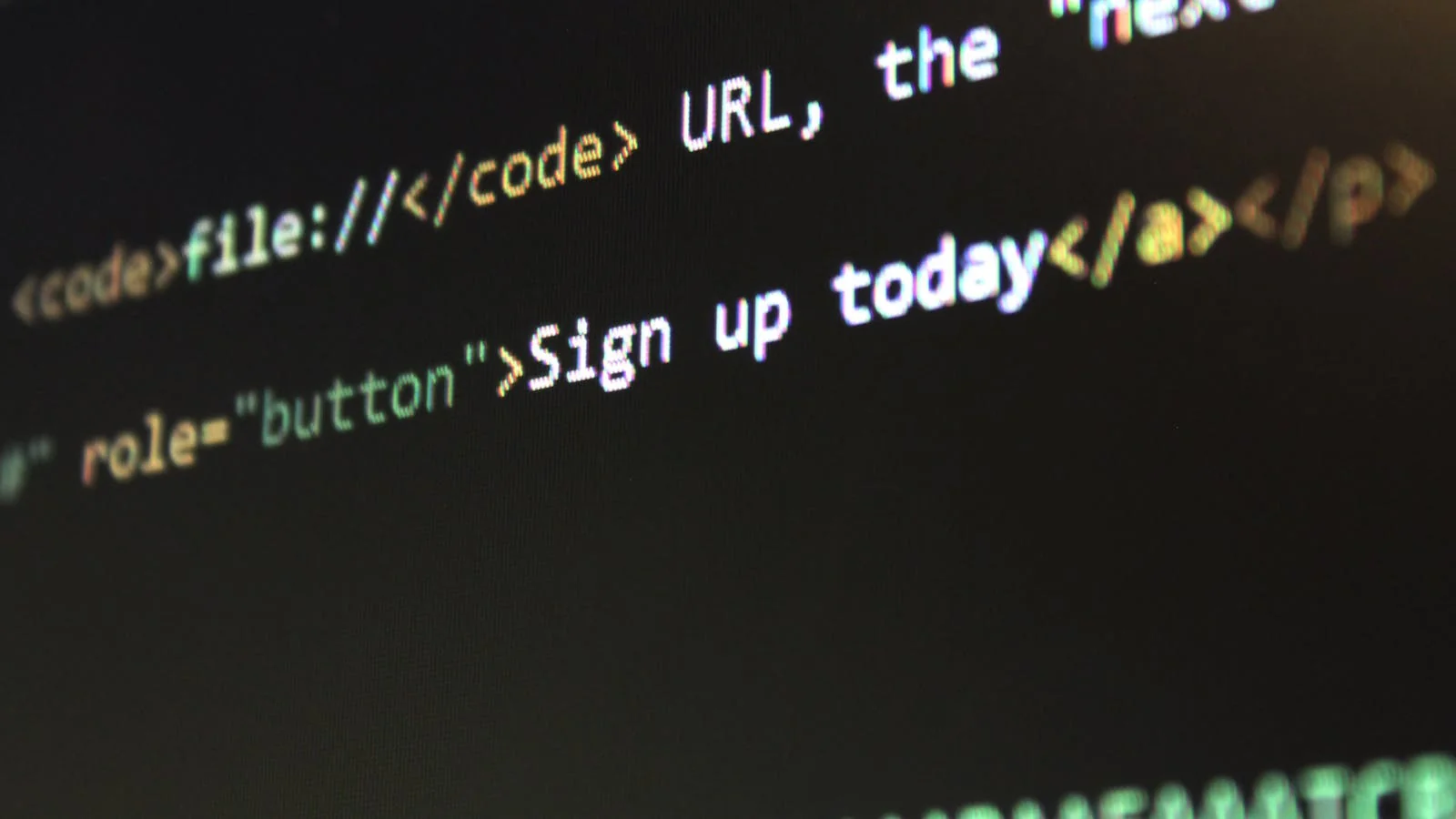 A close-up of a developer or writer's workspace showing focused content production for a blog editorial calendar.