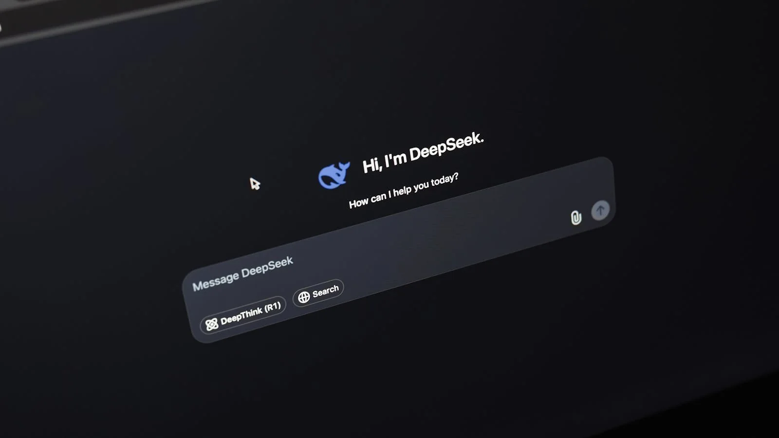 Dark dashboard showing a chatbot conversation, the surface where FAQ content actually lands