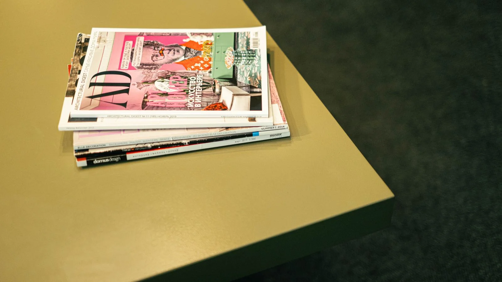 A neat stack of health and lifestyle magazines, the range of angles editors are actually buying