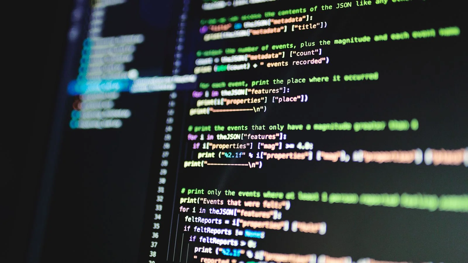 Lines of software code on a monitor, the technical substance a SaaS integration press release backs its claims with