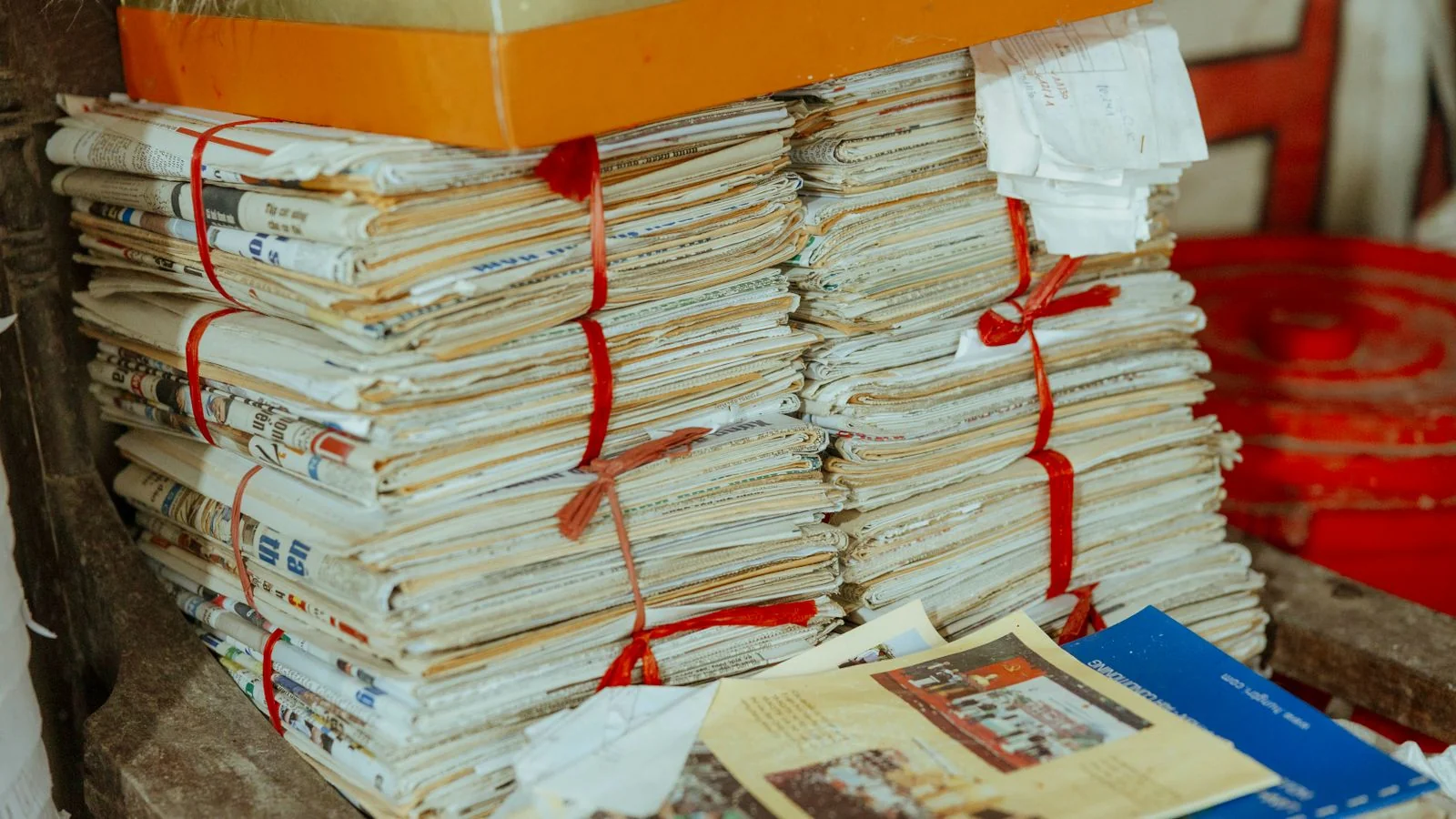 Local newspaper coverage that a small business earned through a direct pitch